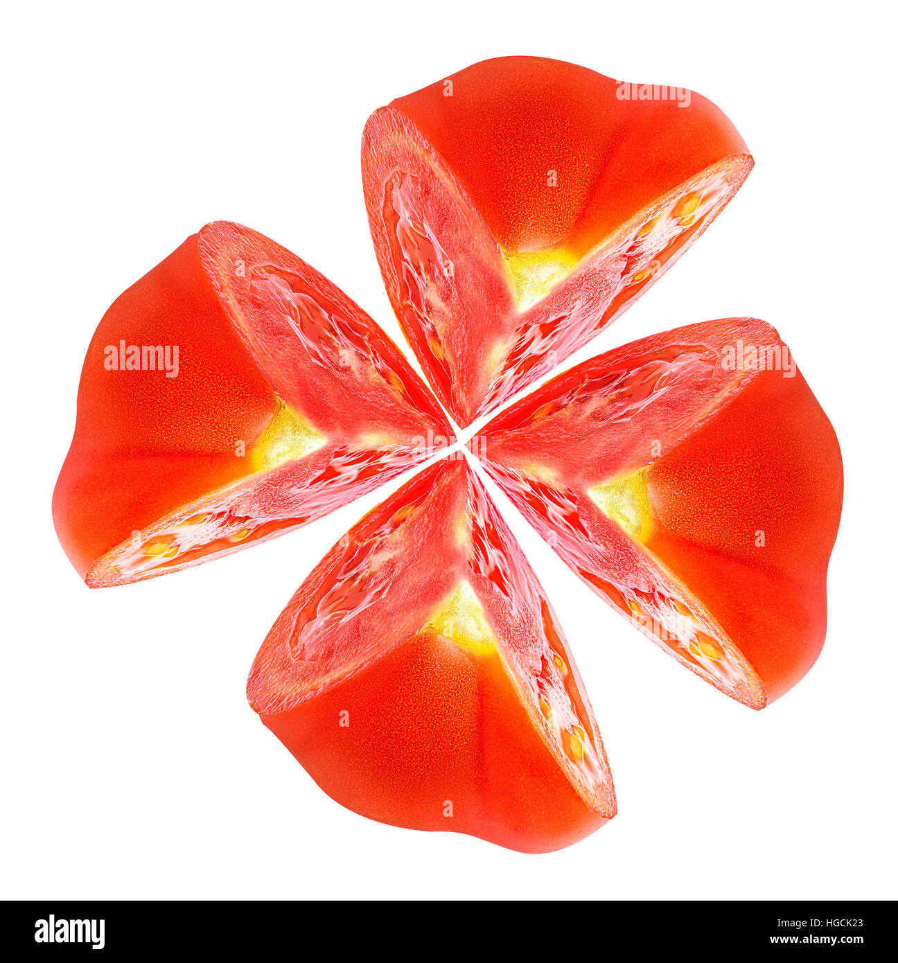 Tomato isolated on white background Stock Photo - Alamy