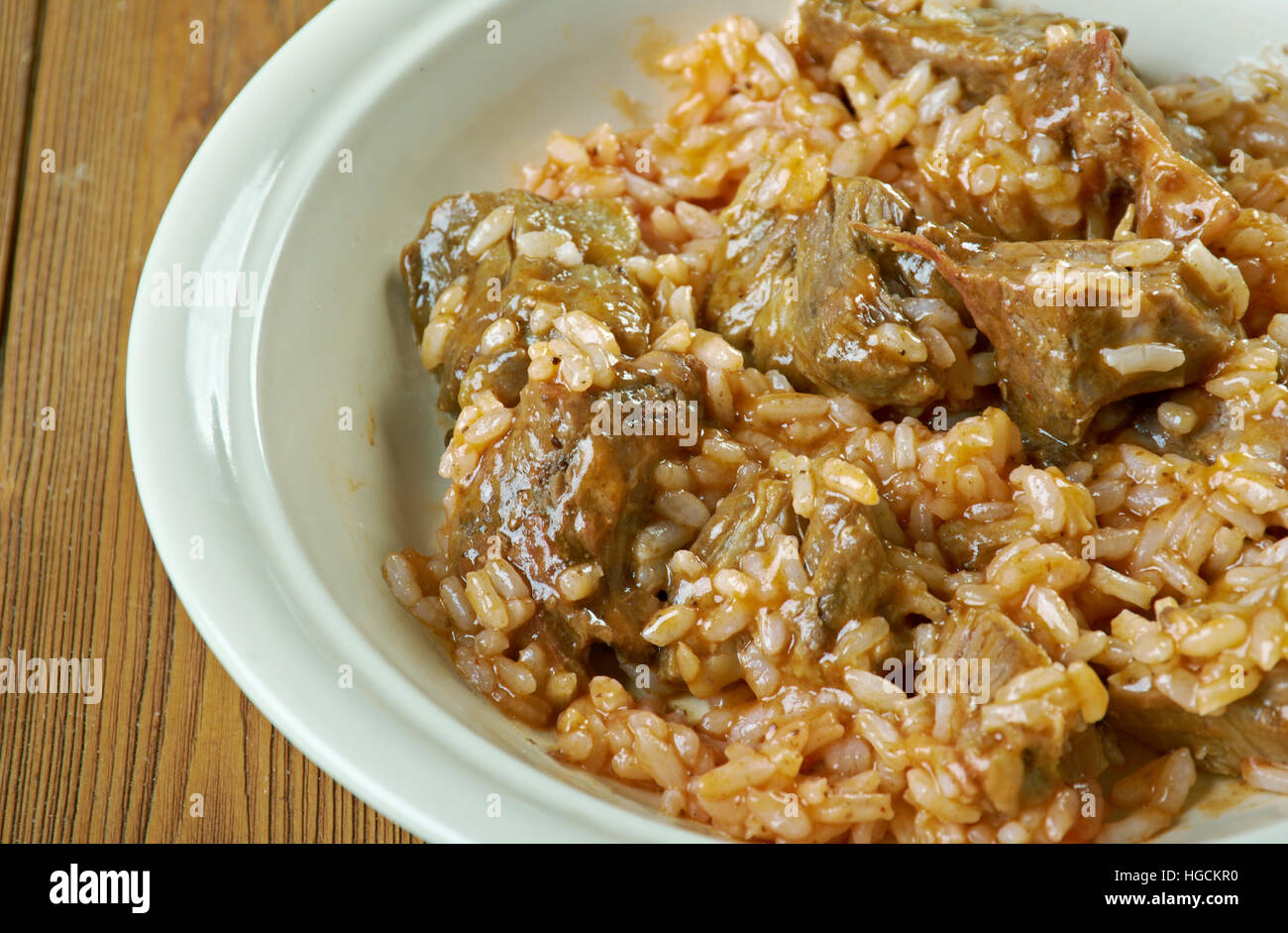 Portuguese Rabbit Rice Arroz cabidela hi-res stock photography and images - Alamy