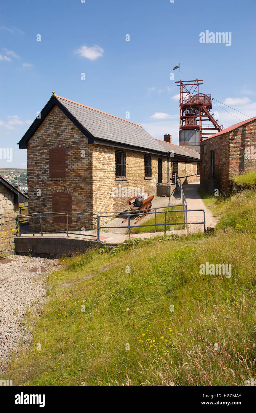 Big Pit National Coal Museum, Blaenavon, Torfaen, South Wales, UK. Stock Photo