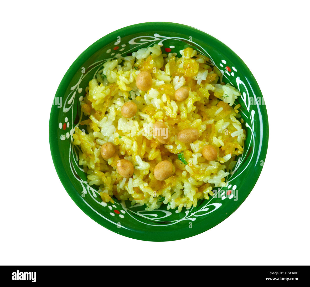 Chitranna ricebased dish widely prepared in South India,mixing cooked