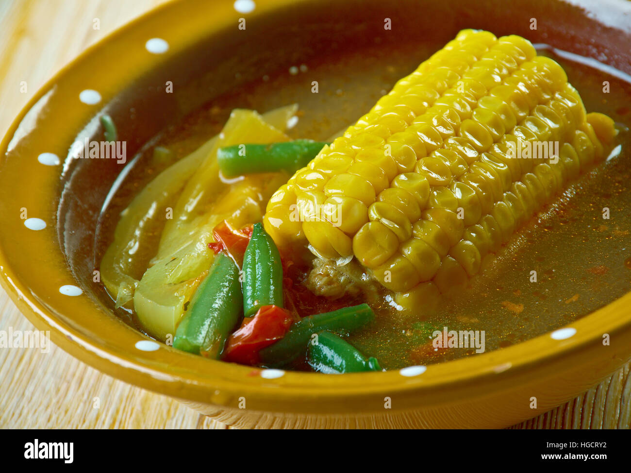 Cara Membuat Sayur Asem - popular Indonesian tamarind dish Stock Photo ...