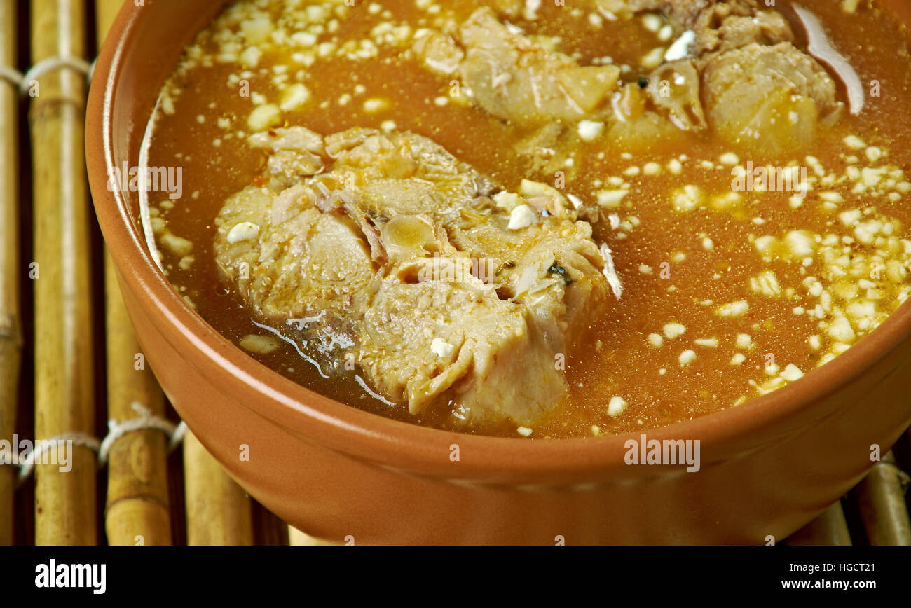 Fish mango curry, Fish cooked in a coconut milk based gravy with ...