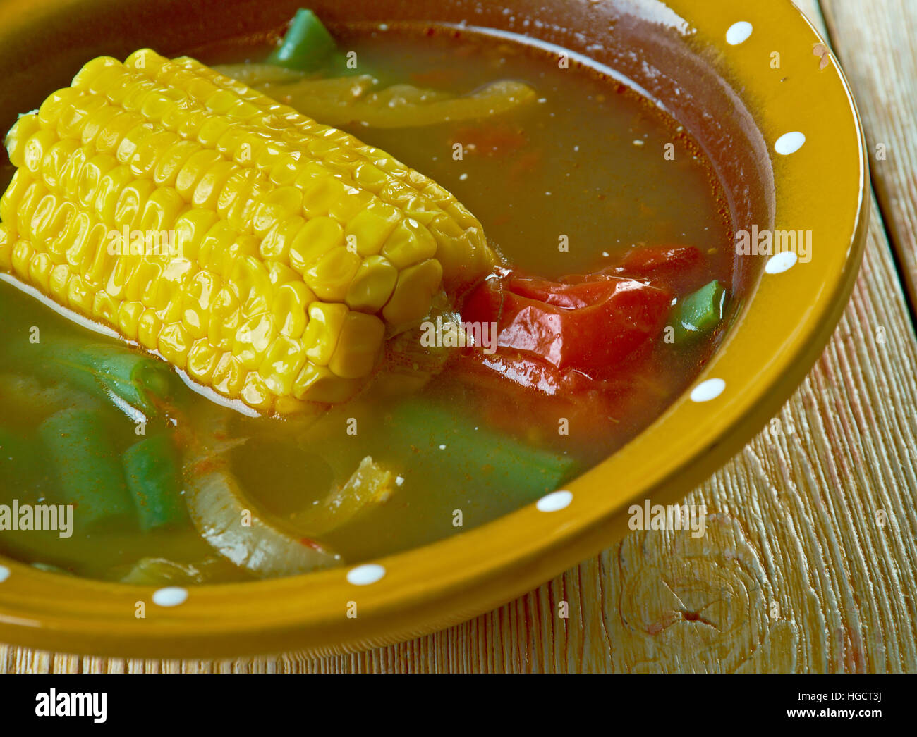 Cara Membuat Sayur Asem - popular Indonesian tamarind dish Stock Photo ...