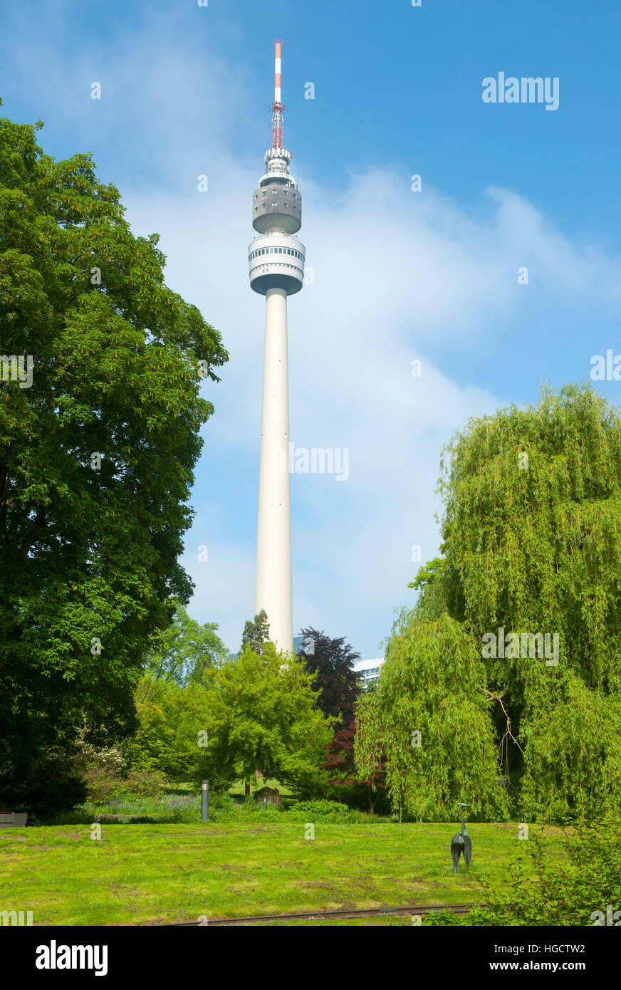 Deutschland, Dortmund, Westfalenpark, Dortmunder Fernsehturm ...