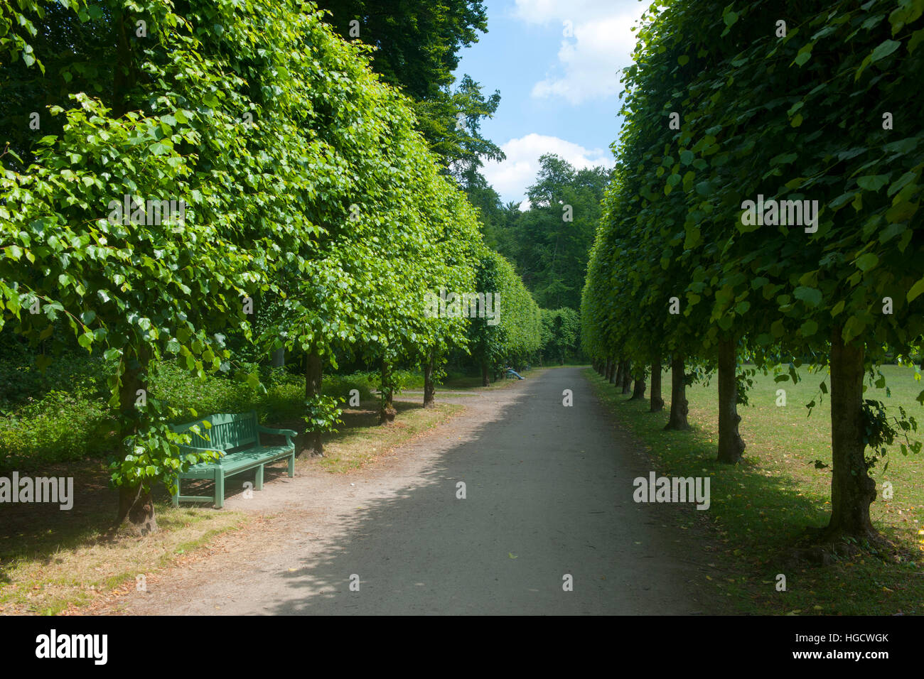 Deutschland, Düsseldorf, Benrather Schlosspark Stock Photo