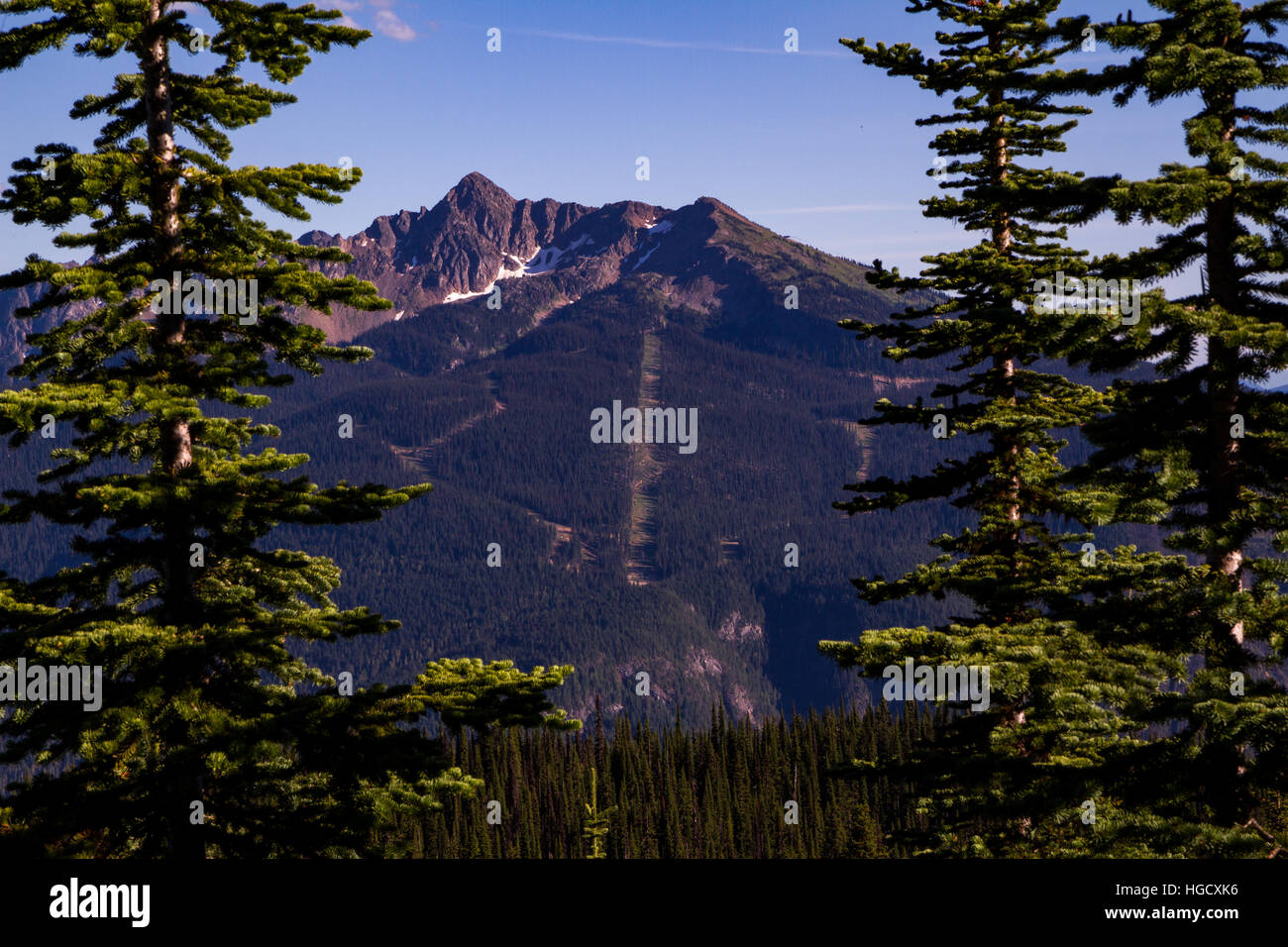 Mount Mackenzie in Revelstoke, BC Stock Photo Alamy