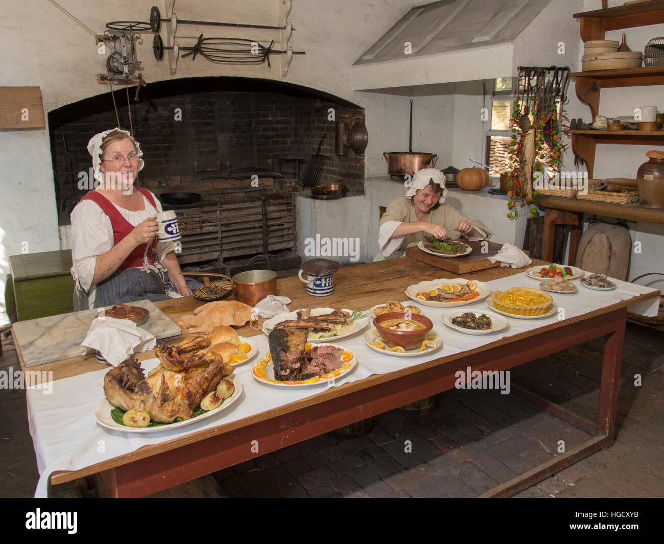 Colonial Williamsburg Kitchen