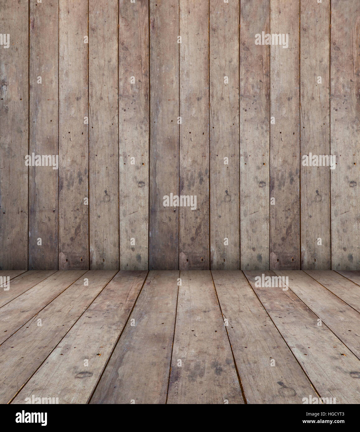 floor and wall wood background Stock Photo - Alamy