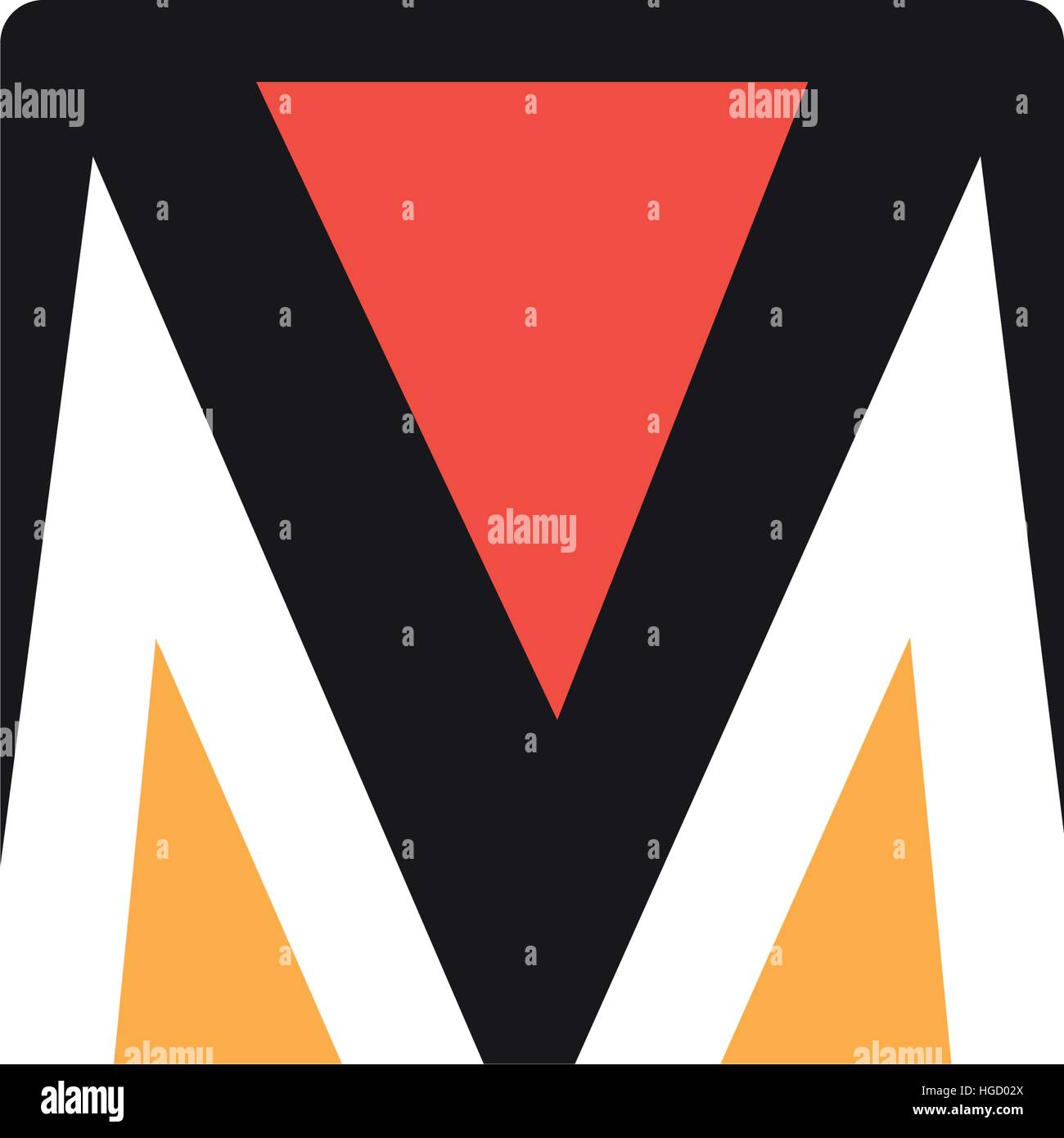 M Icon Concept Design. EPS 8 supported Stock Vector Image & Art - Alamy