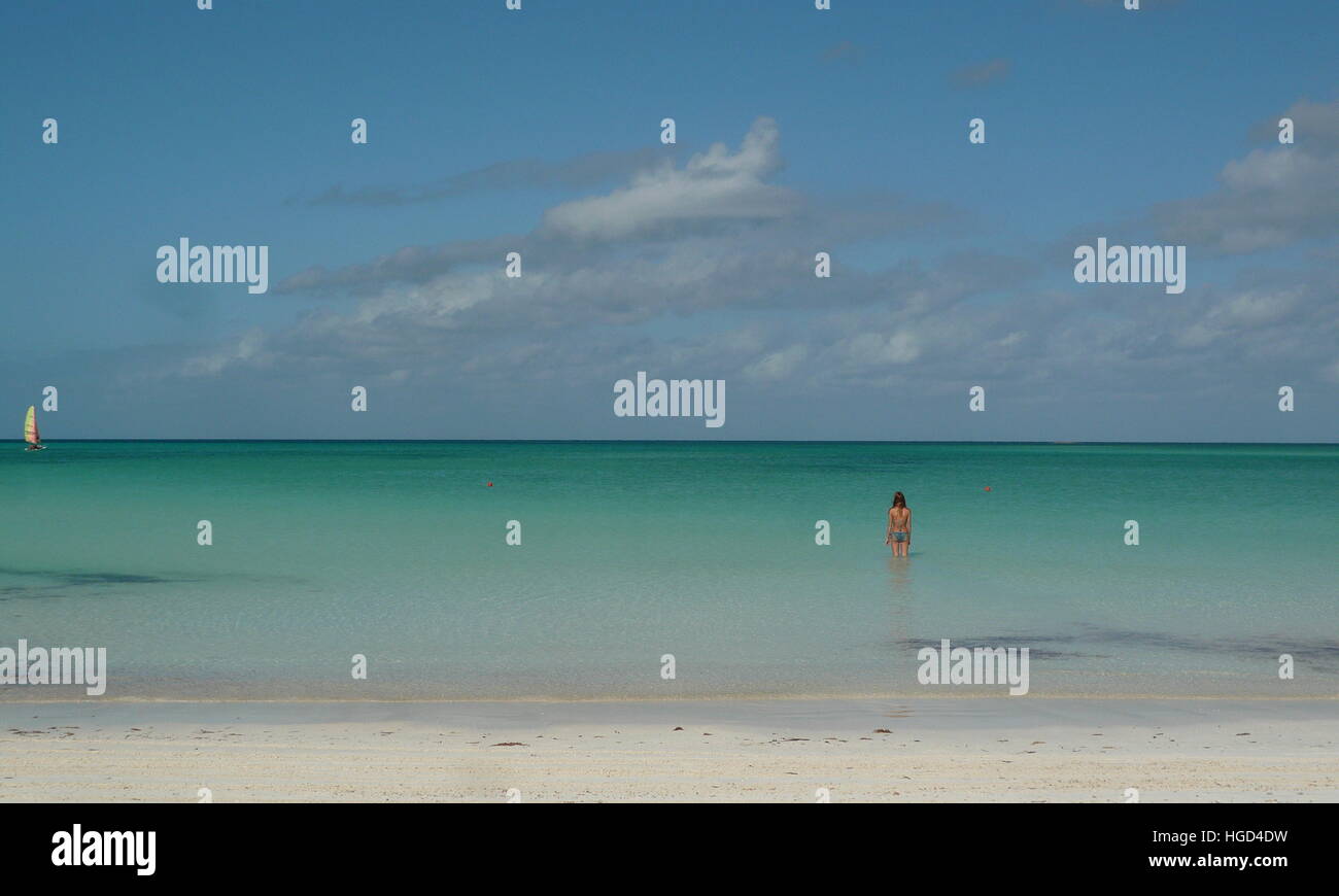 Caribbean walking hi-res stock photography and images - Alamy
