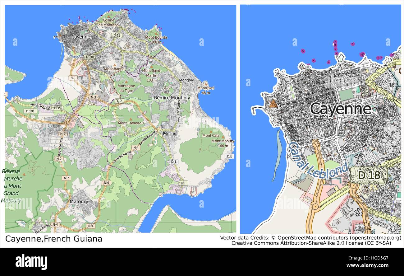 Saint Martin Island Map High Resolution Stock Photography and Images