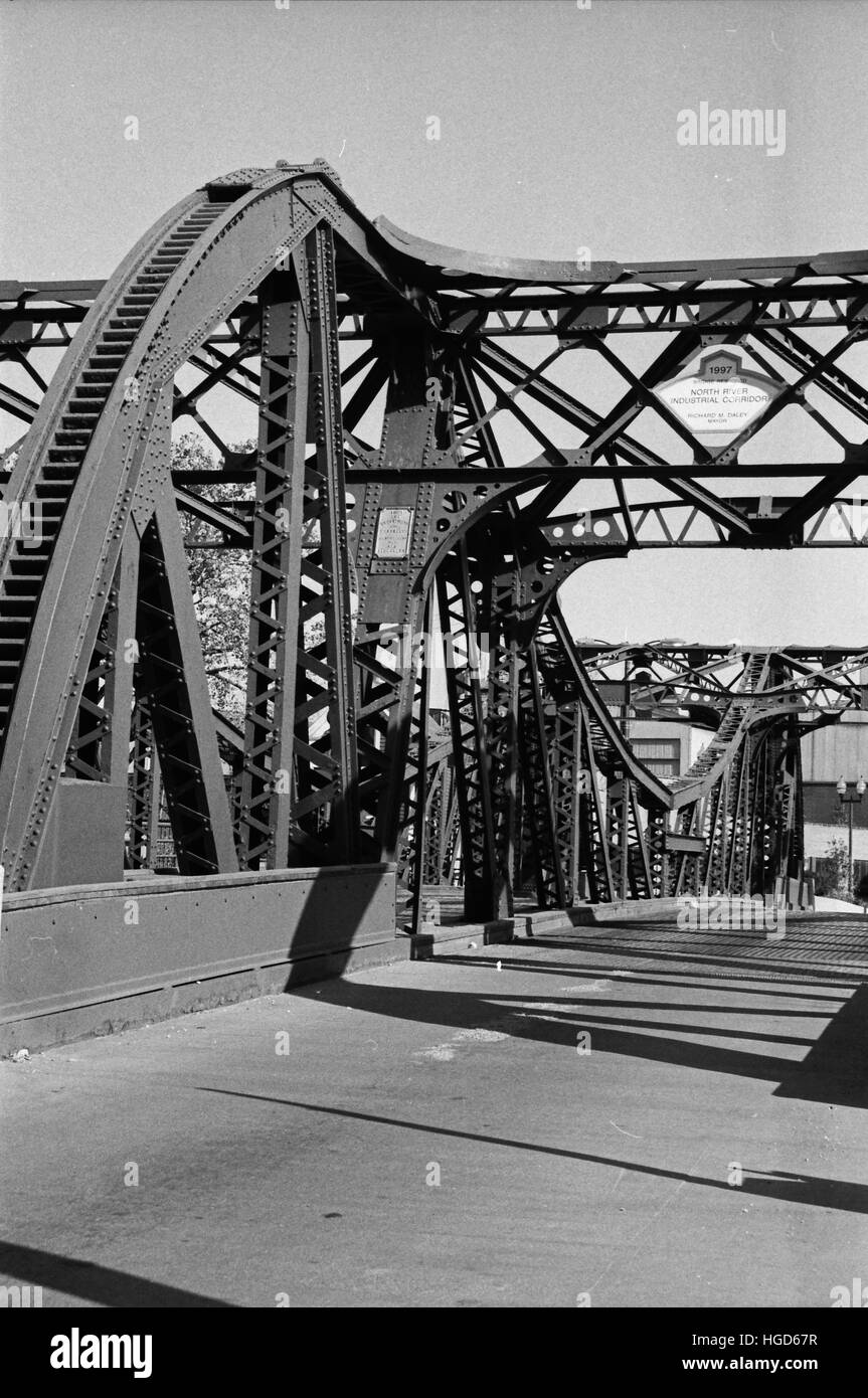 Fixed trunnion bascule bridge Black and White Stock Photos & Images - Alamy