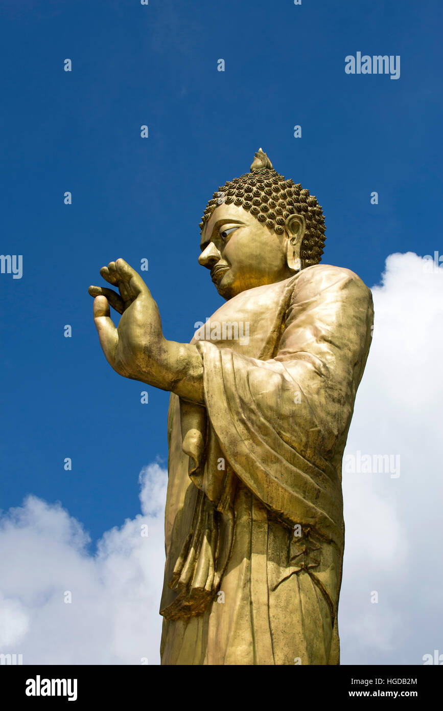 Thailand, Koh Samui, Bouddha, Wat Bouddha di Pang Korn, Bouddha, Temple Bouddha di Pang Korn, Stock Photo