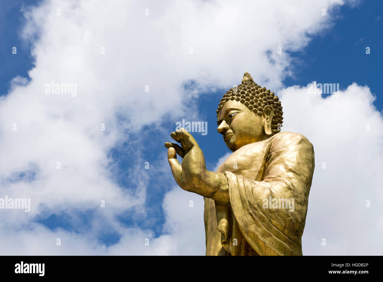 Thailand, Koh Samui, Bouddha, Wat Bouddha di Pang Korn, Bouddha, Temple Bouddha di Pang Korn, Stock Photo