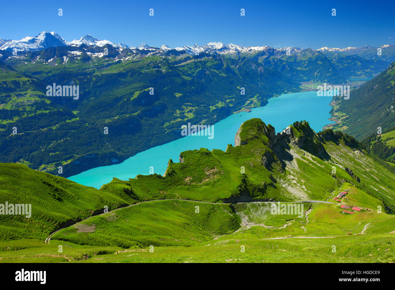 Brienzer Rothorn mountain, Bernese Oberland, Switzerland Stock Photo ...