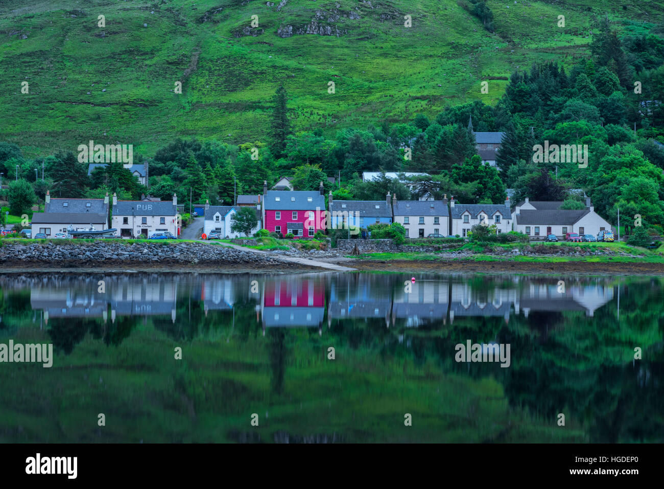 Scotland, Dornie, Stock Photo