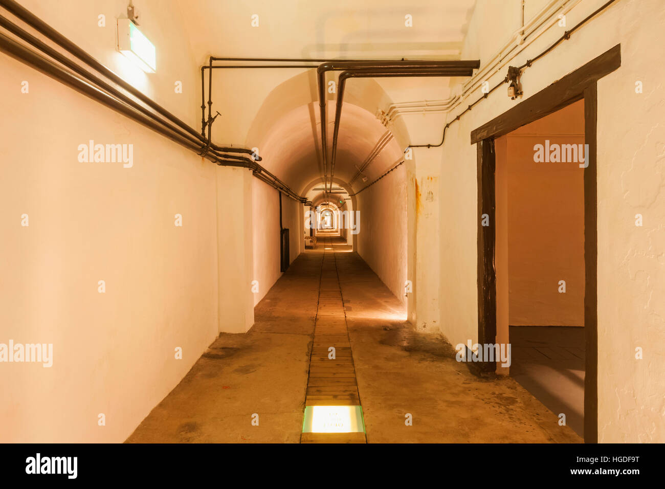 United Kingdom, Channel Islands, Jersey, The Jersey War Tunnels Stock
