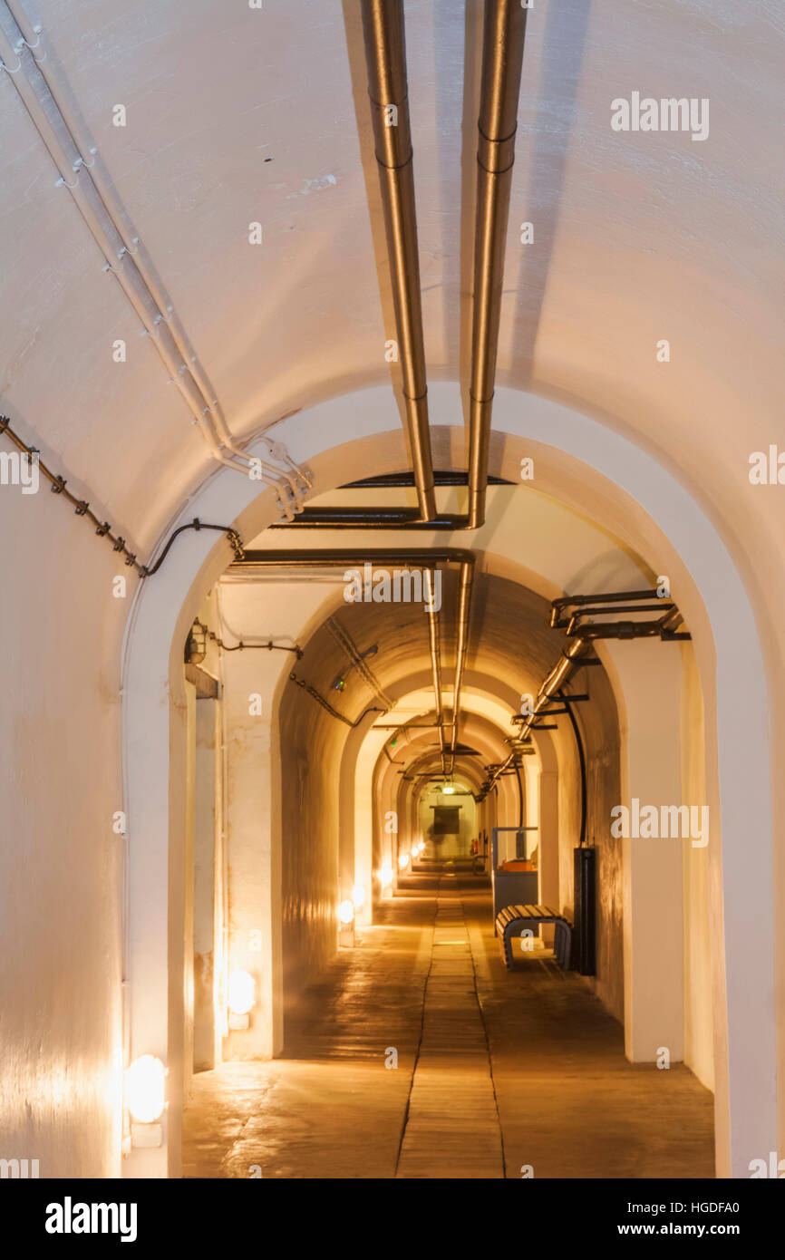 United Kingdom, Channel Islands, Jersey, The Jersey War Tunnels Stock