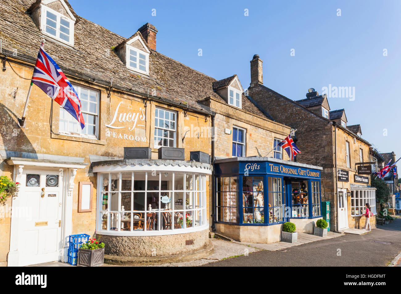 England, Gloucestershire, Cotswolds, Stow-on-the-wold Stock Photo