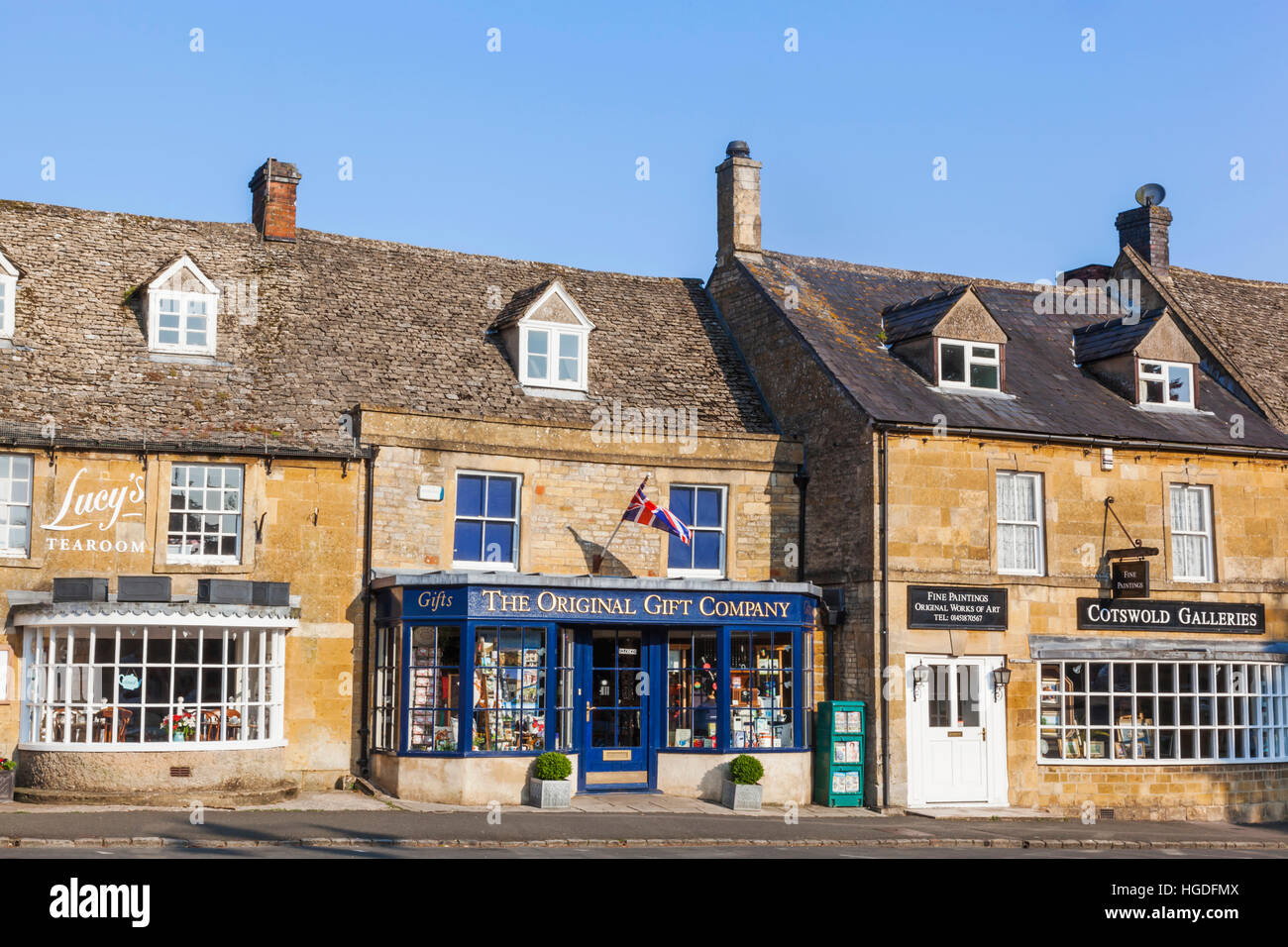 England, Gloucestershire, Cotswolds, Stow-on-the-wold Stock Photo