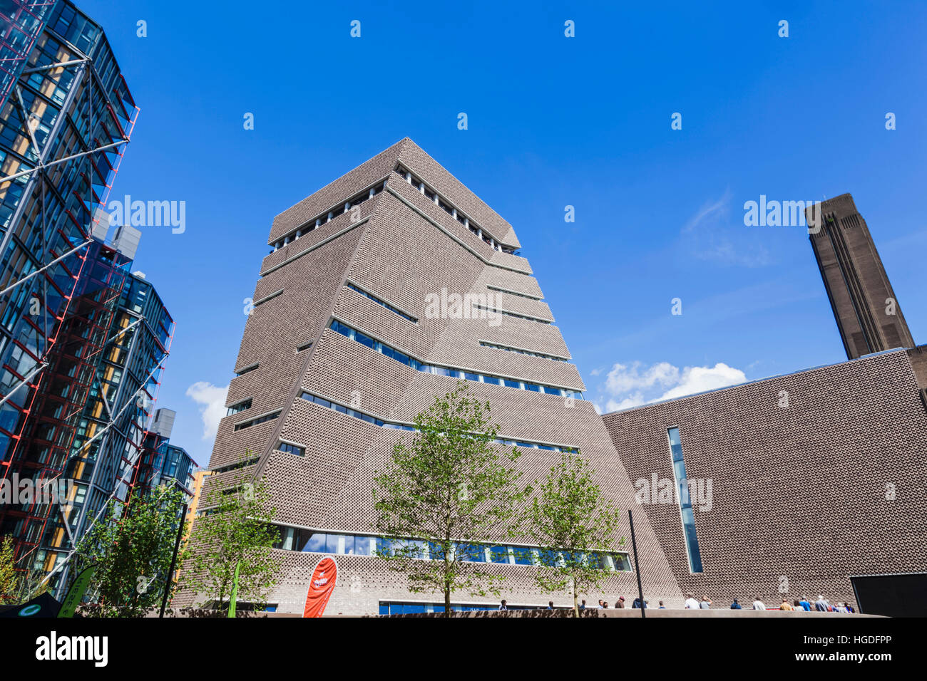 England, London, Tate Modern, The Switch House Stock Photo