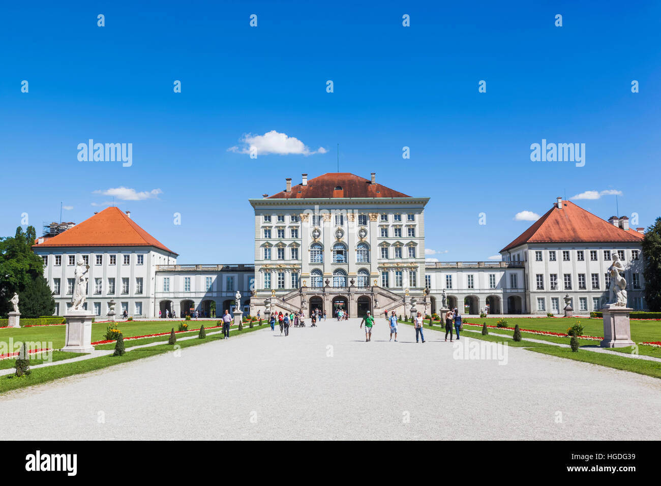 Germany, Bavaria, Munich, Nymphenburg Palace Stock Photo