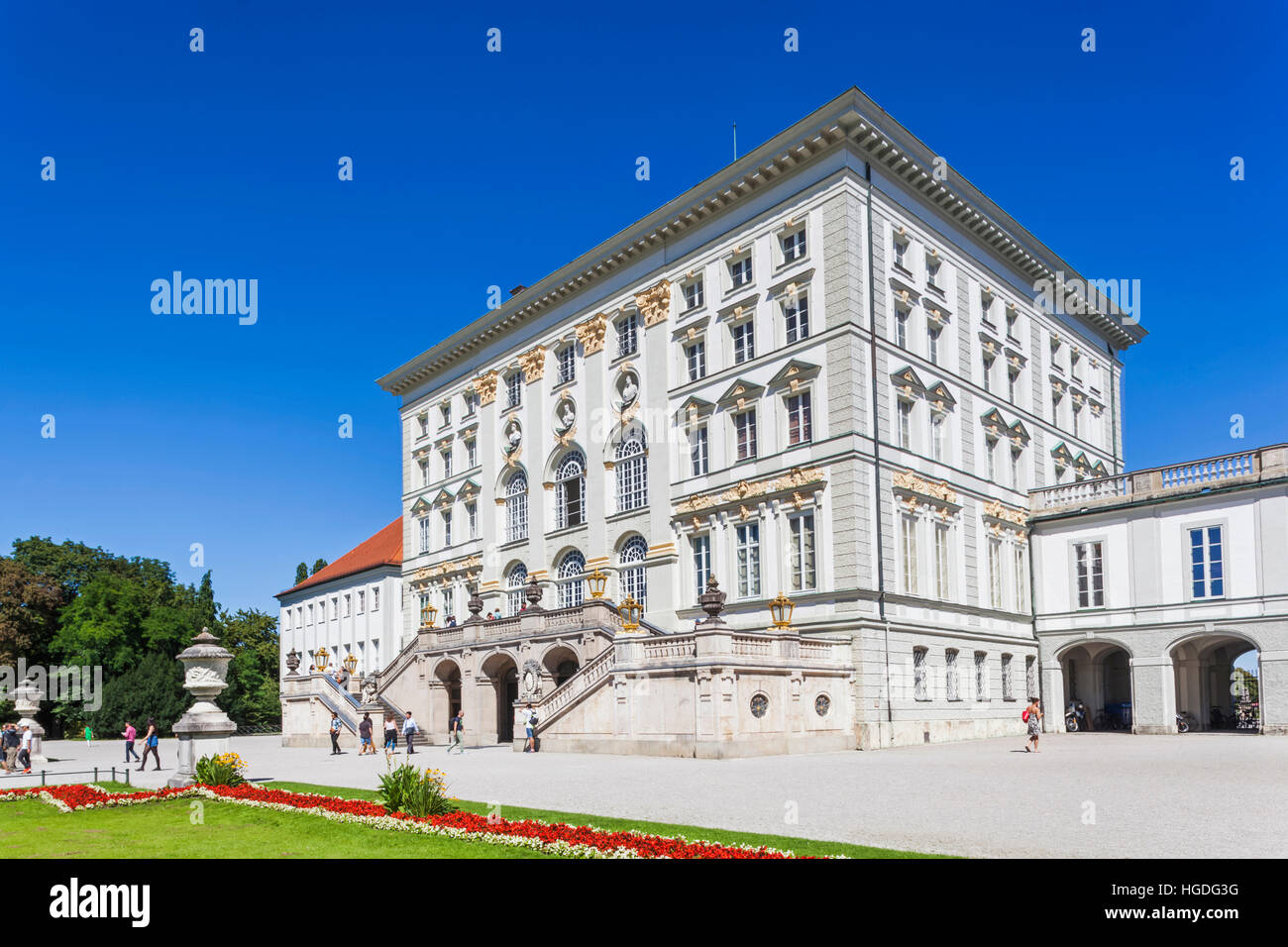 Germany, Bavaria, Munich, Nymphenburg Palace Stock Photo