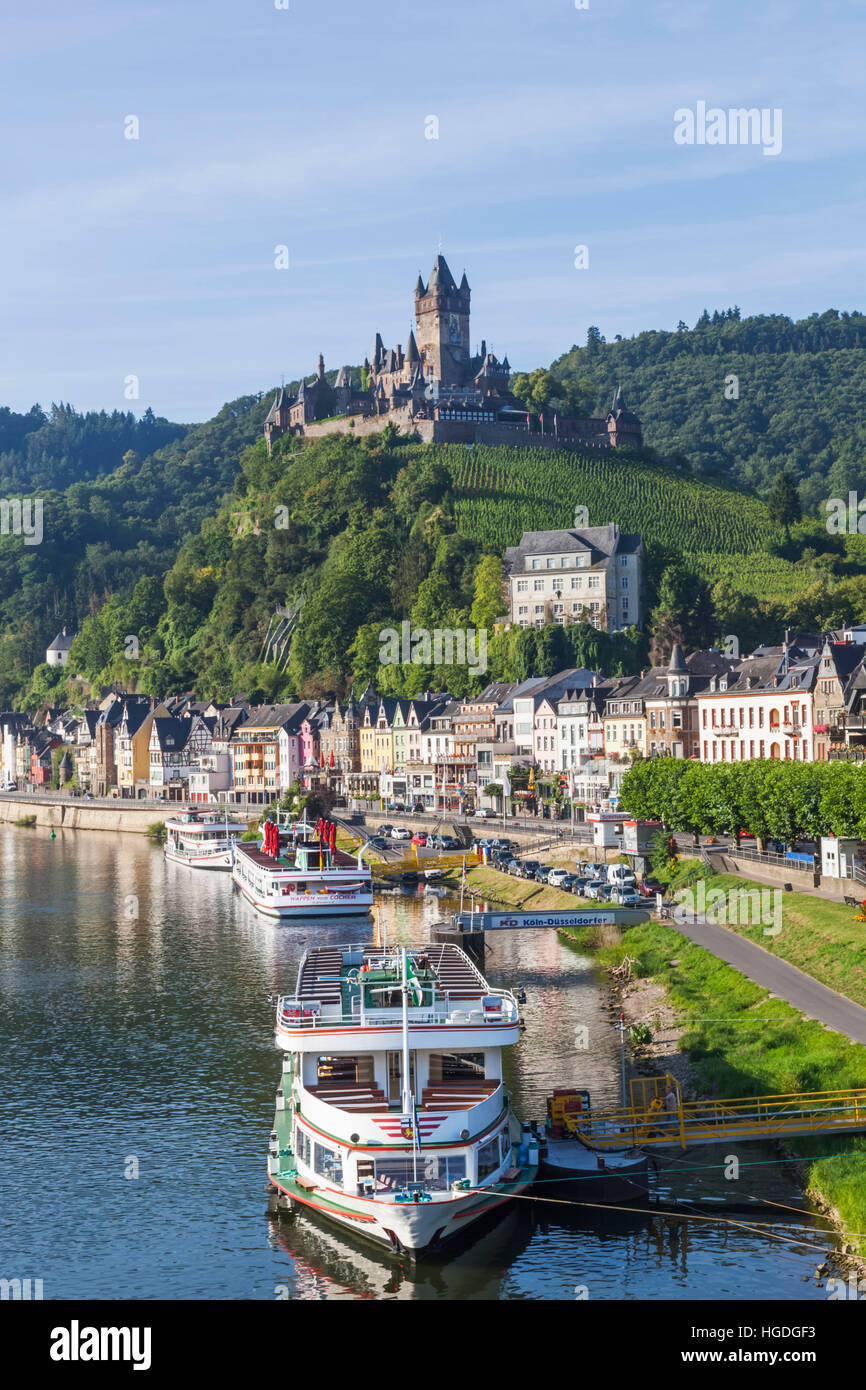 Germany, Rhineland-Palatinate, Moselle, Cochem Stock Photo