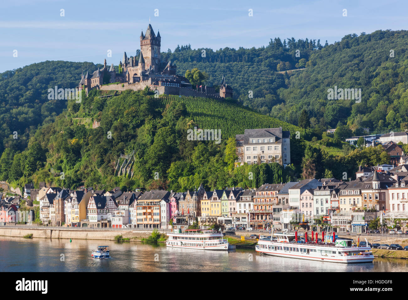Germany, Rhineland-Palatinate, Moselle, Cochem Stock Photo