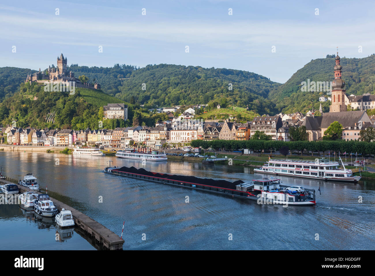 Germany, Rhineland-Palatinate, Moselle, Cochem Stock Photo