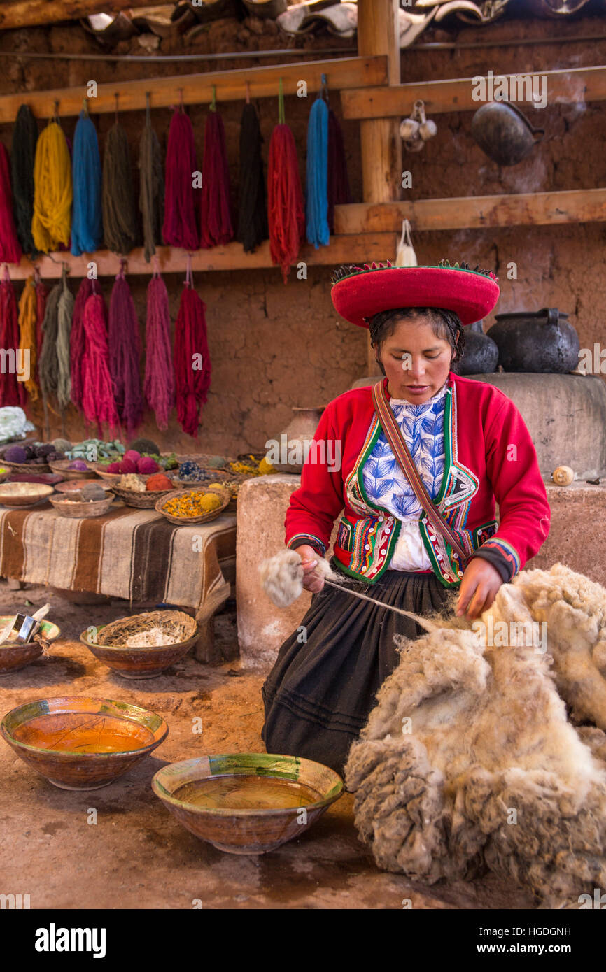 Women's cooperative for textile production, Stock Photo