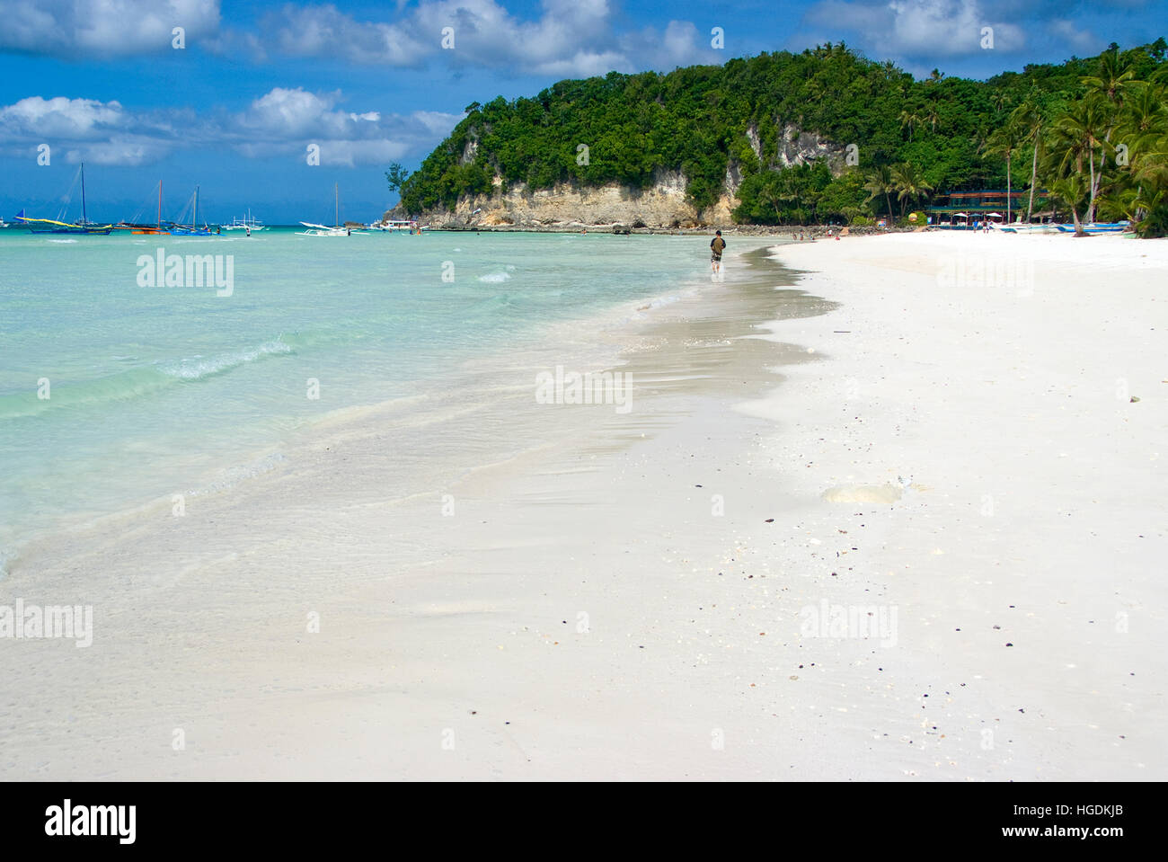 White Beach, Boracay, Philippines Stock Photo Alamy
