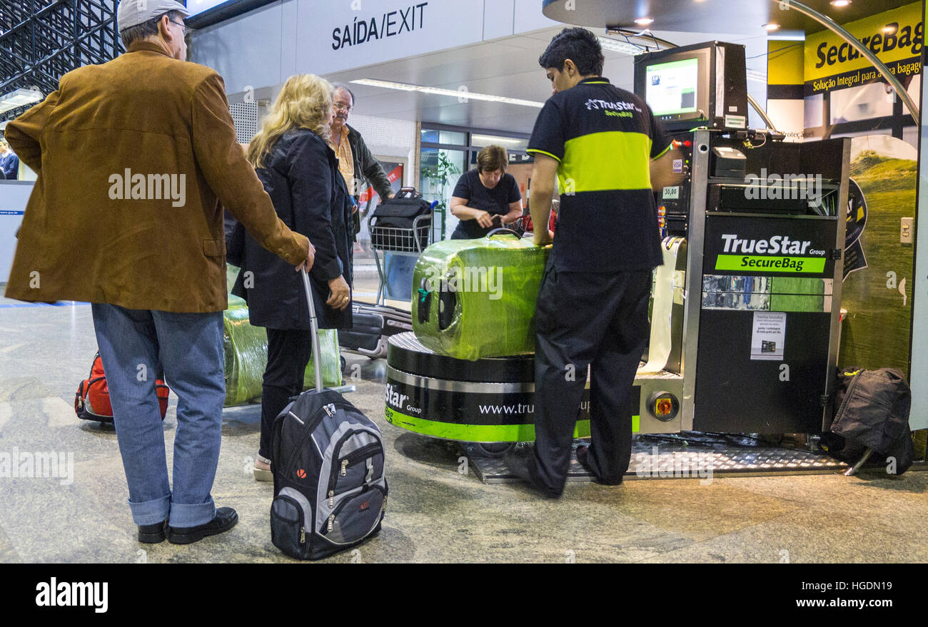 Plastic wrap airport hires stock photography and images Alamy