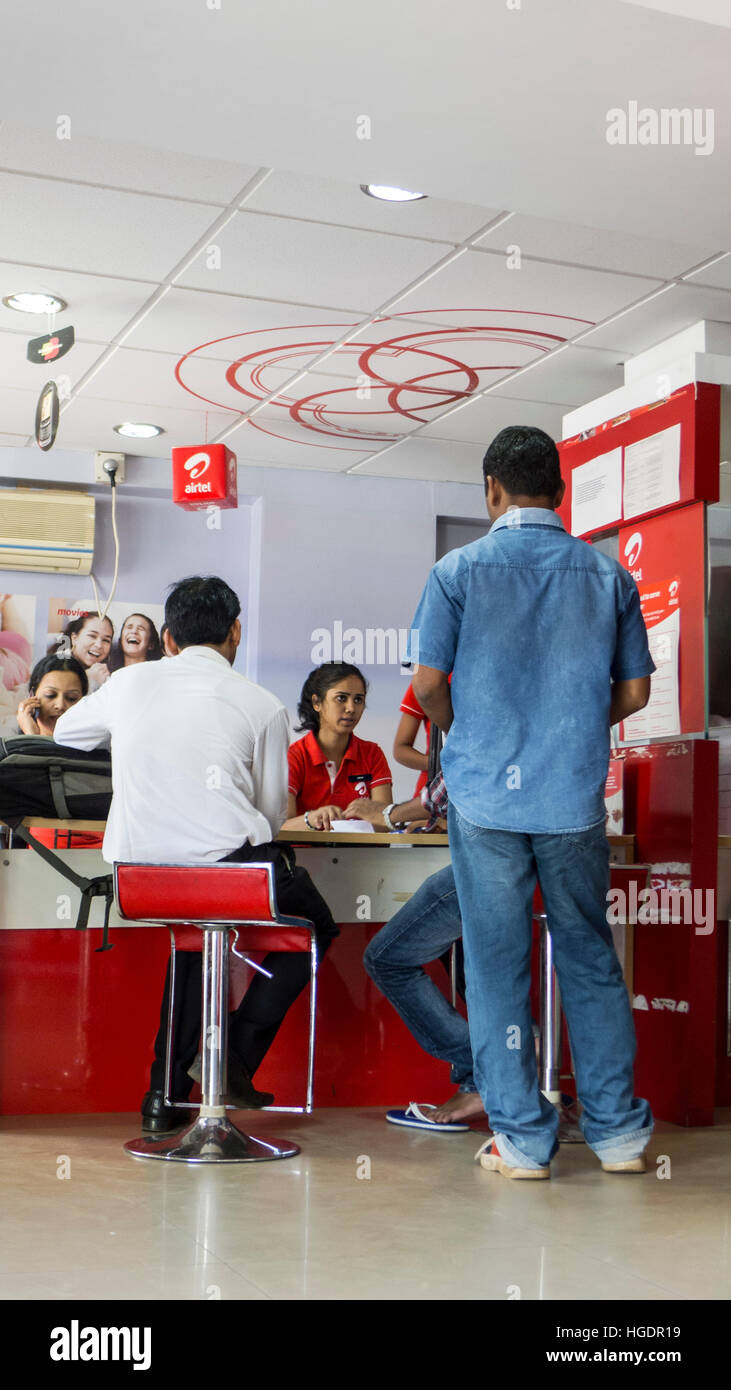AirTel mobile phone office Panjim Goa India Stock Photo Alamy