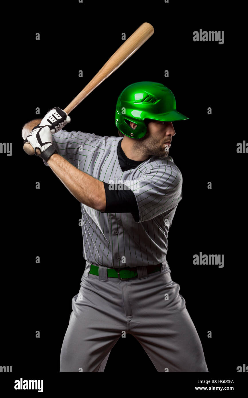 Little league batter loaded and ready to swing bat at next pitch Stock  Photo - Alamy