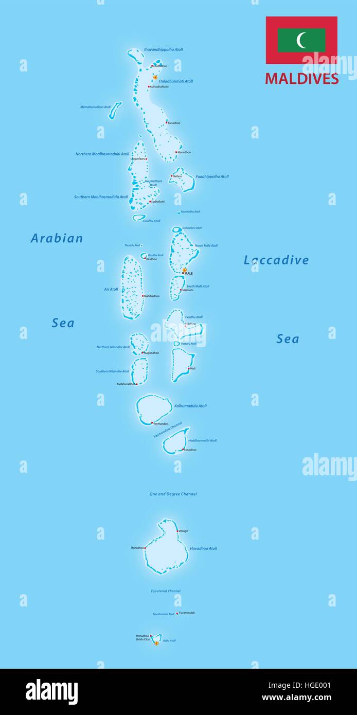 Maldives map hi-res stock photography and images - Alamy