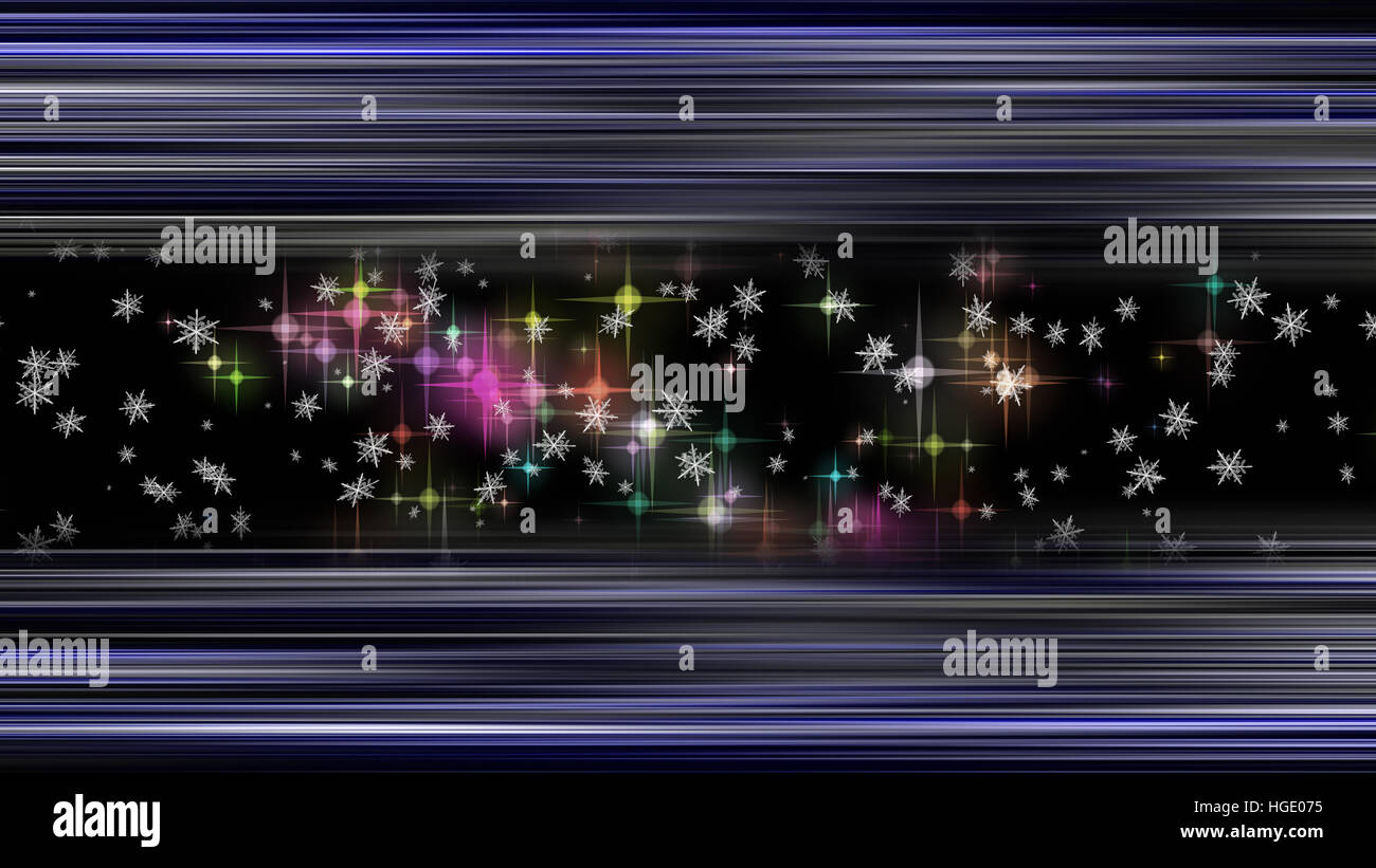 Wonderful Christmas background design with snowflakes and stars Stock ...