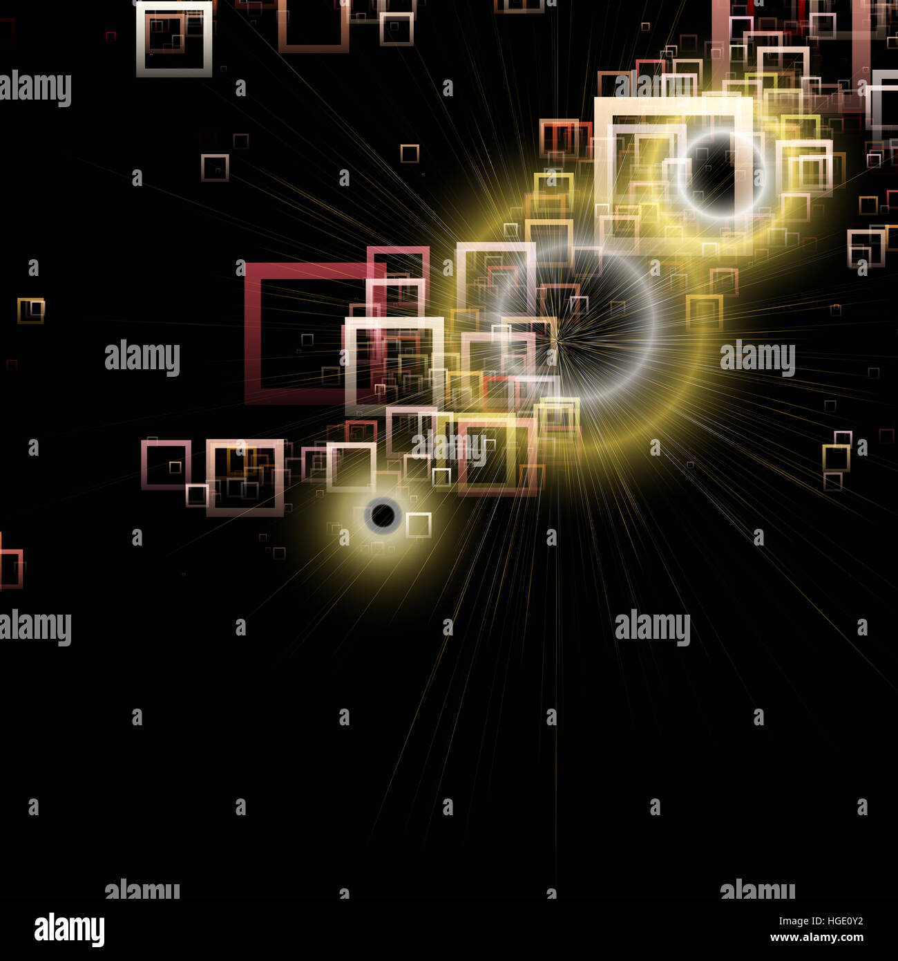Abstract square background design with light Stock Photo - Alamy