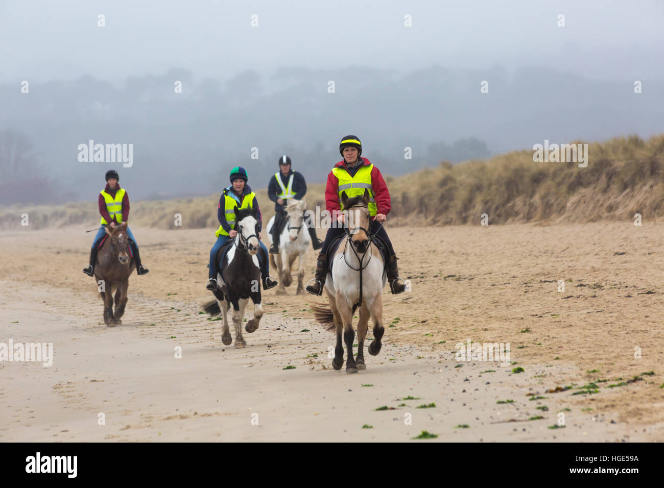 Horse riding hi vis vest hi-res stock photography and images - Alamy
