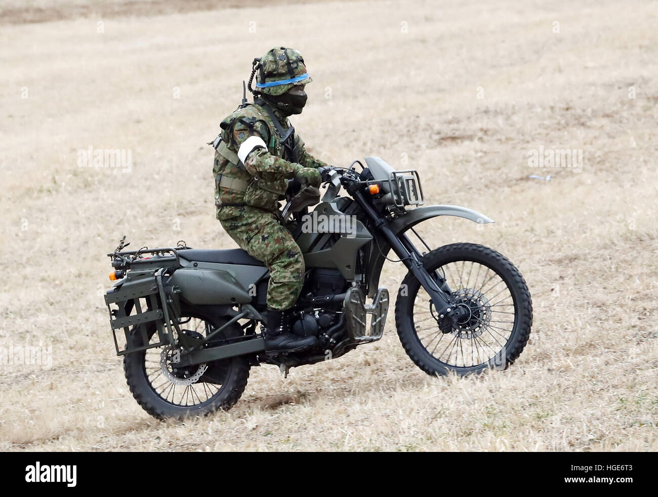 Japanese military motorcycle hi res stock photography and images