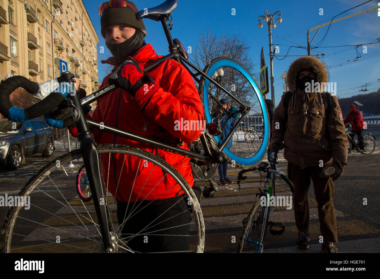 Russian cycle team hi-res stock photography and images - Alamy