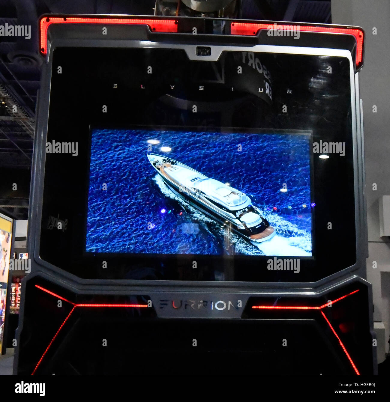 Furrion shows their 2.2 million motorhome that comes with a helicopter