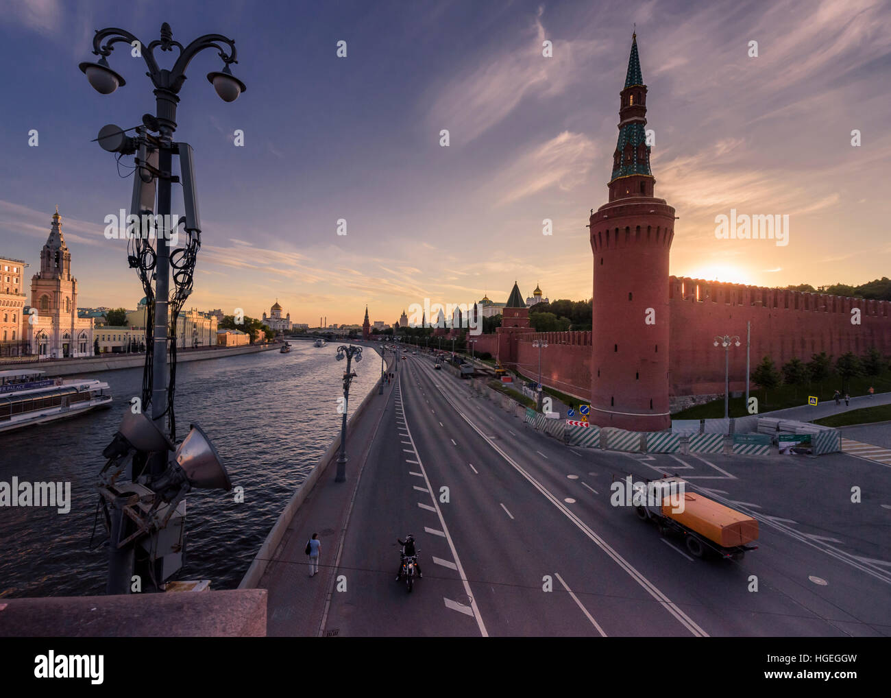 Maskava Moskva river red square hi-res stock photography and images - Alamy
