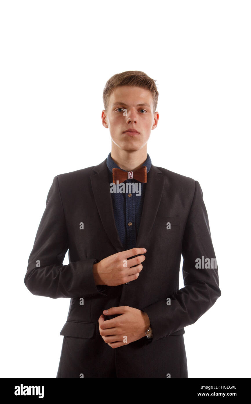 Man suit stylish full length hi-res stock photography and images - Alamy