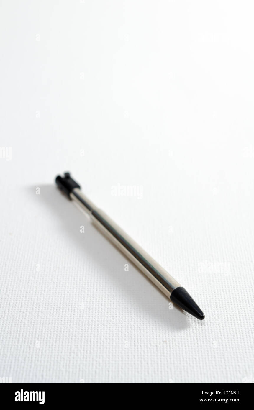 A Studio Photograph of a PDA / Game Console Stylus Stock Photo - Alamy