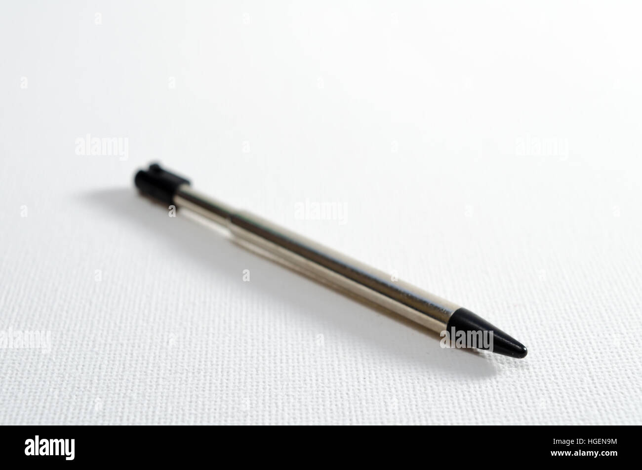 A Studio Photograph of a PDA / Game Console Stylus Stock Photo