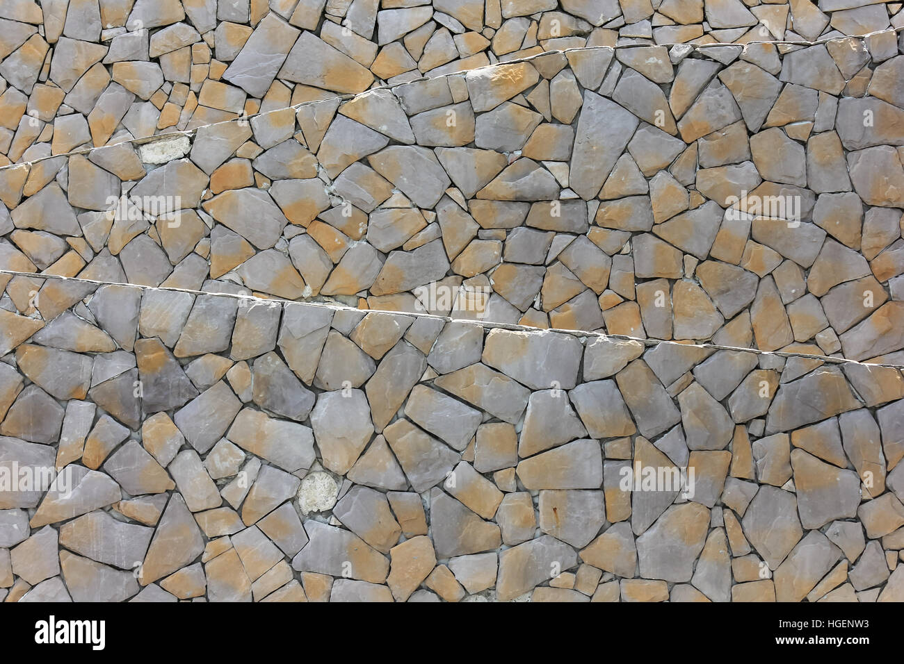 pattern of decorative white slate stone wall surface Stock Photo - Alamy