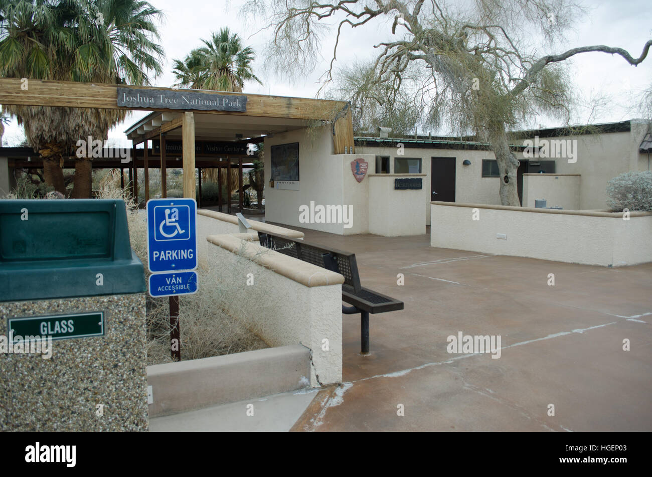 Joshua Tree NP, CA, USA Visitor Center, 29 Palms CA Stock Photo Alamy
