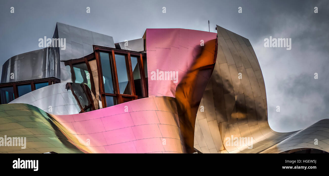 Titanium waves shapes Stock Photo - Alamy