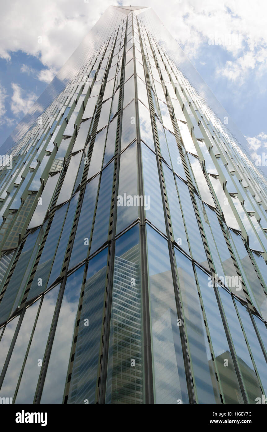 New York City, USA - May 4, 2015: one world trade center, freedom tower ...